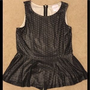 Romeo and Juliet couture peplum top